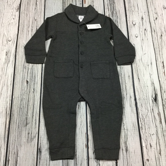 gray polo jumpsuit